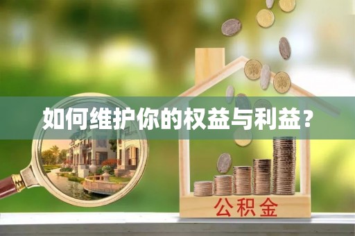 清浦如何维护你的权益与利益？